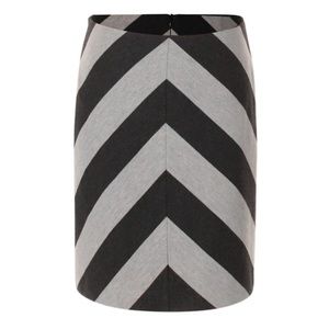 Trina Turk Chevron Pencil Skirt
